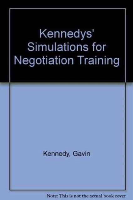 Kennedys' Simulations for Negotiation Training, CD-ROM Book