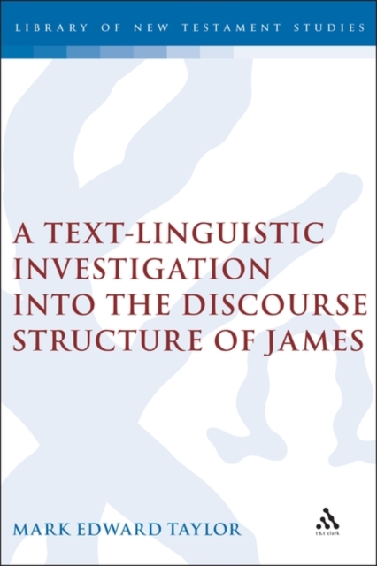 A Text-Linguistic Investigation into the Discourse Structure of James, PDF eBook