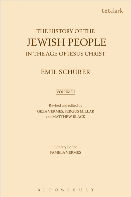 The History of the Jewish People in the Age of Jesus Christ: Volume 1, Paperback / softback Book