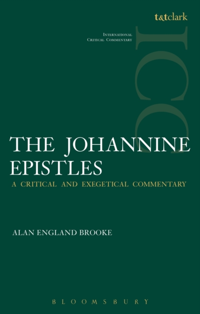 The Johannine Epistles (ICC), Paperback / softback Book