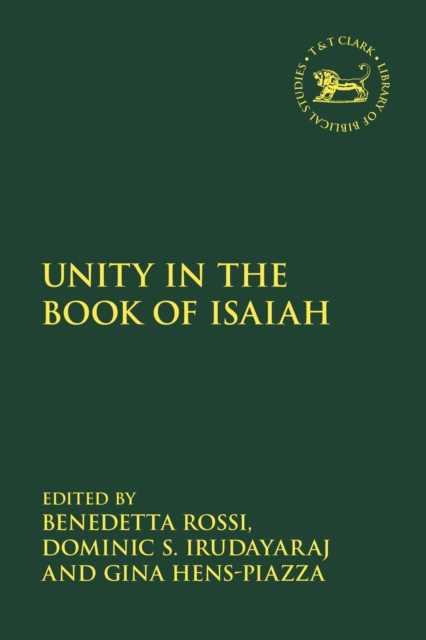 Unity in the Book of Isaiah, Hardback Book