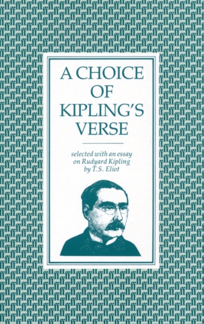 A Choice of Kipling's Verse, Paperback / softback Book