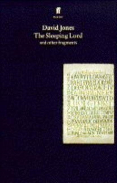 The Sleeping Lord : and Other Fragments, Paperback Book