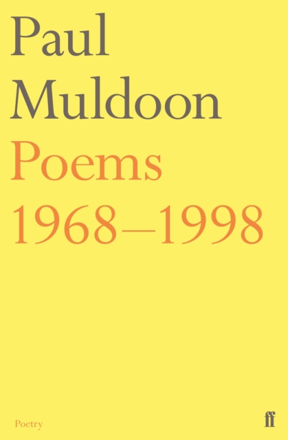 Poems 1968-1998, Paperback / softback Book