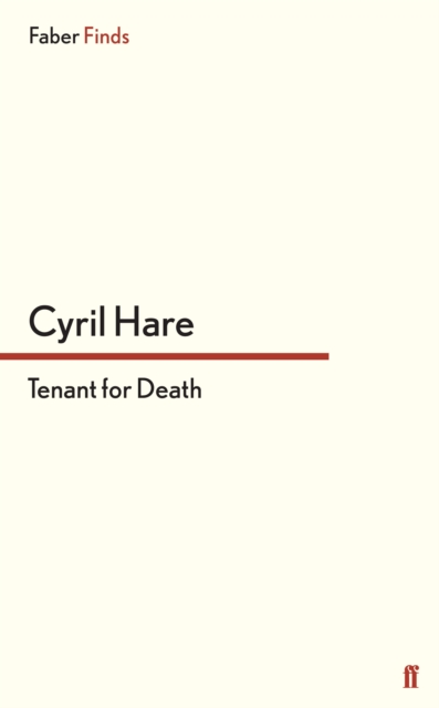 Tenant for Death, Paperback / softback Book