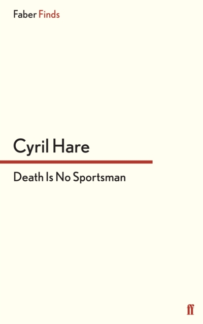 Death Is No Sportsman, Paperback / softback Book
