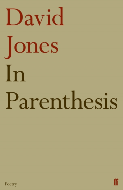 In Parenthesis, Paperback / softback Book
