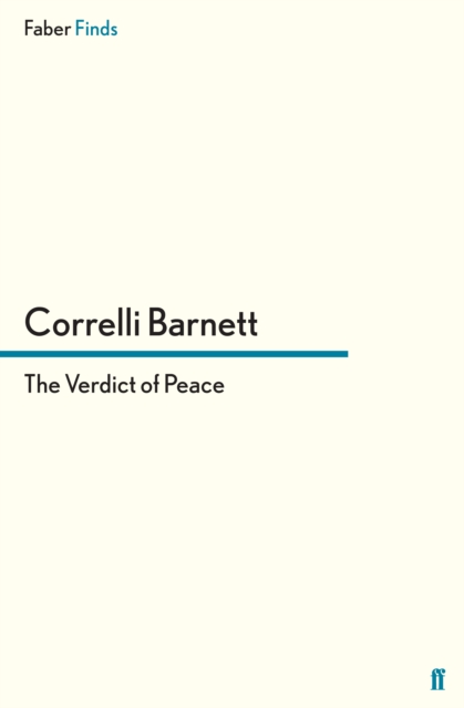 The Verdict of Peace, Paperback / softback Book