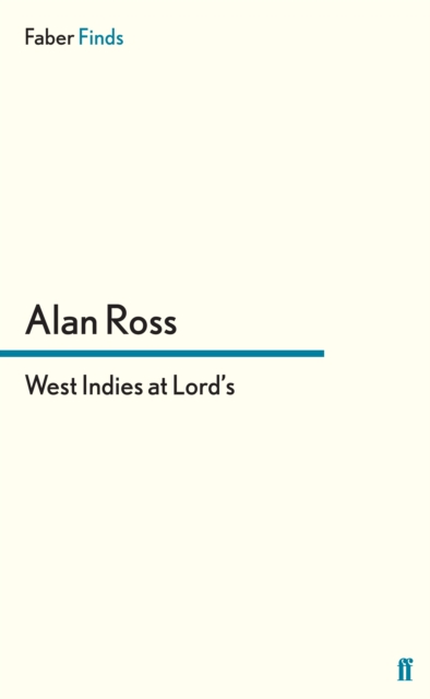 West Indies at Lord's, EPUB eBook