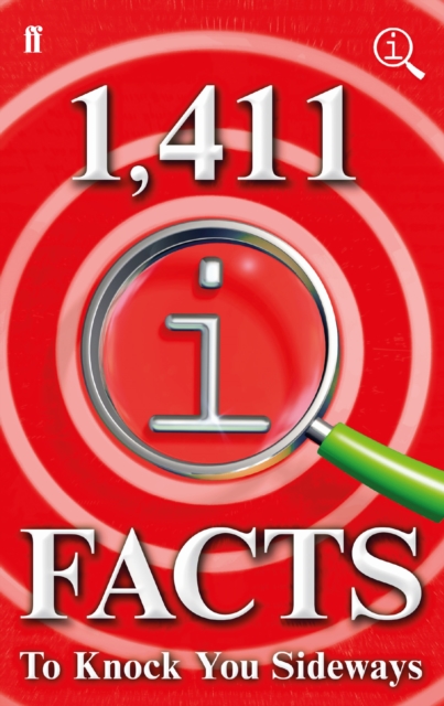 1,411 QI Facts To Knock You Sideways, Hardback Book
