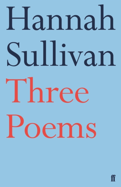 Three Poems, Paperback / softback Book
