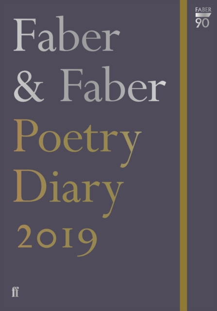 Faber & Faber Poetry Diary 2019, Hardback Book