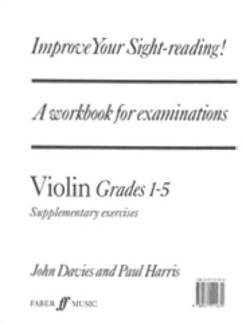 Sight Reading Supplement For Violin, Paperback / softback Book