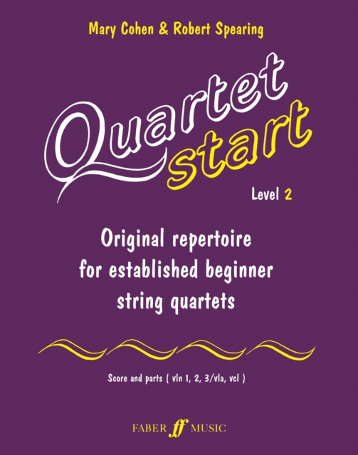 Quartetstart Level 2, Sheet music Book