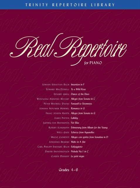 Real Repertoire for Piano, Sheet music Book