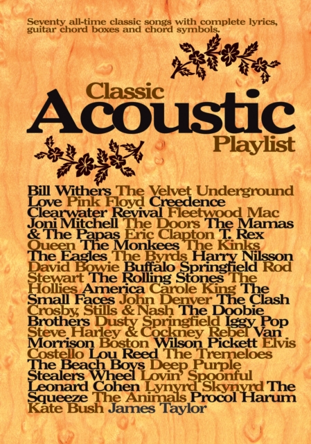Classic Acoustic Playlist, Paperback / softback Book