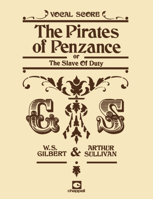 The Pirates Of Penzance (Vocal Score), Paperback / softback Book