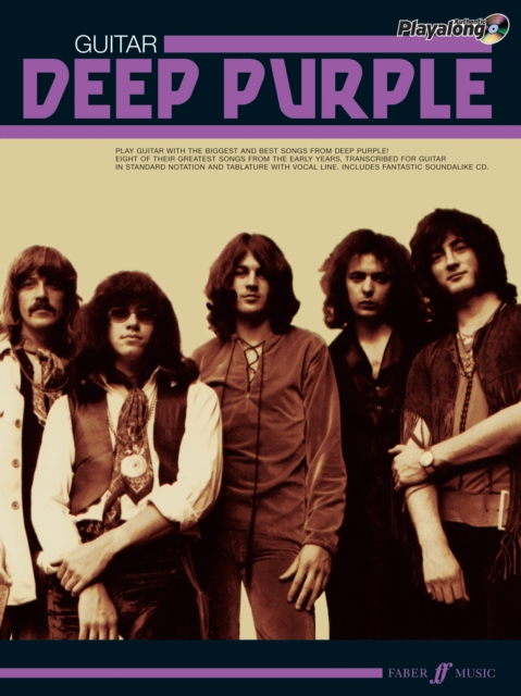 Deep Purple Authentic Guitar Playalong, Mixed media product Book