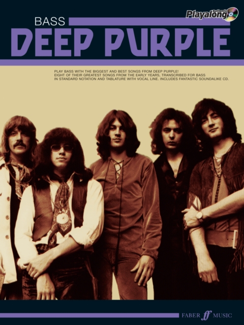 Deep Purple Authentic Bass Playalong, Mixed media product Book