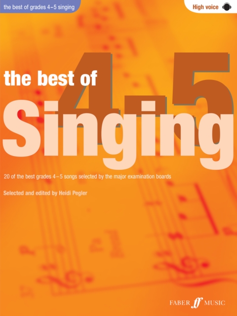 The Best Of Singing Grades 4-5 (High Voice), Sheet music Book