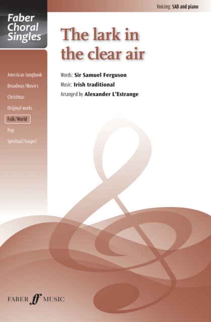 The Lark in the Clear Air, Sheet music Book