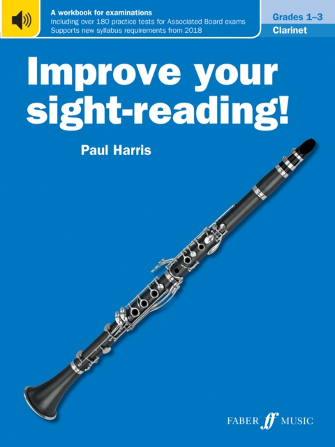 Improve your sight-reading! Clarinet Grades 1-3, Sheet music Book