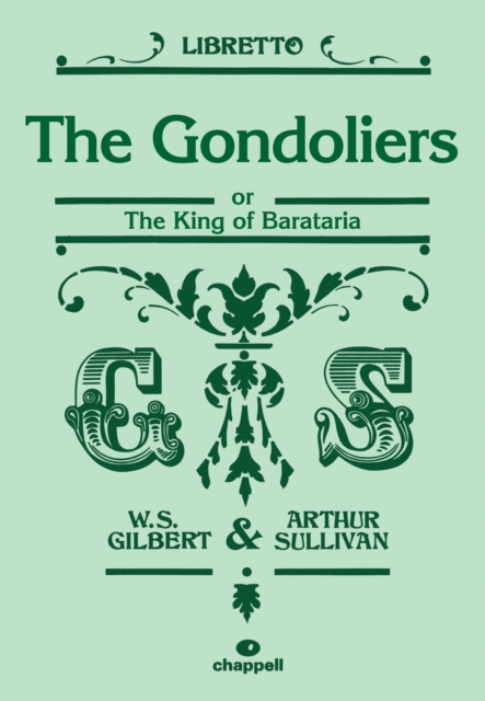 The Gondoliers (Libretto), Sheet music Book