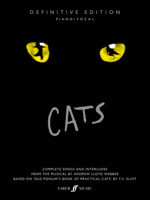 Cats: definitive edition, Sheet music Book