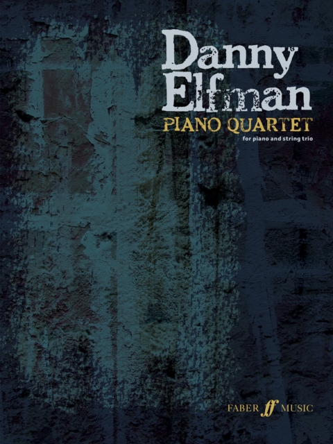 Danny Elfman: Piano Quartet, Sheet music Book