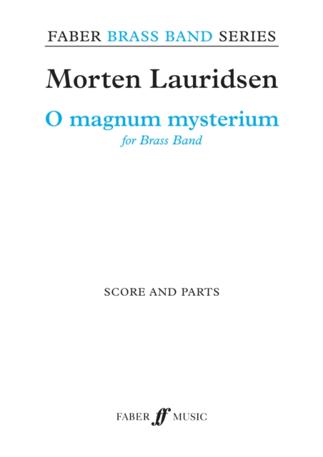 O Magnum Mysterium (Score & Parts), Sheet music Book