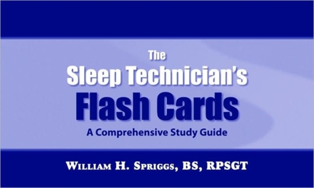 Sleep Technician's Flash Cards, Cards Book