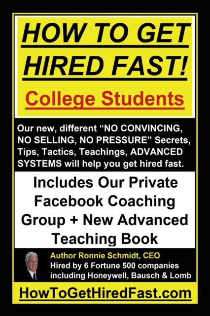 How To Get Hired Fast, Paperback / softback Book