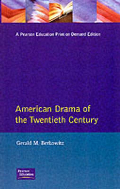 American Drama of the Twentieth Century, Paperback / softback Book