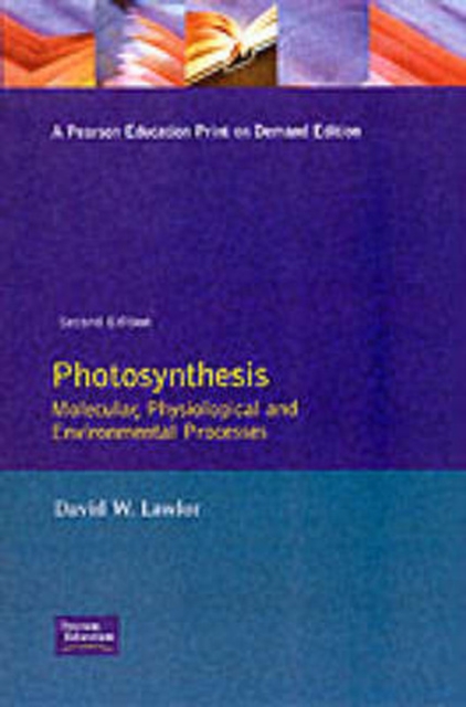 Photosynthesis : Molecular, Physiological and Environmental Processes, Paperback Book