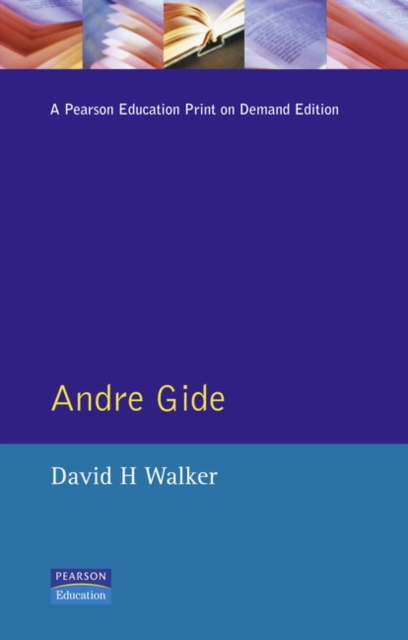 Andre Gide, Paperback / softback Book