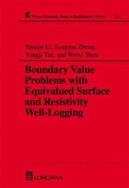 Boundary Value Problems with Equivalued Surface and Resistivity Well-Logging, Hardback Book