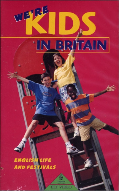 We're Kids in Britain Video Vhs Secam Version, VHS video Book