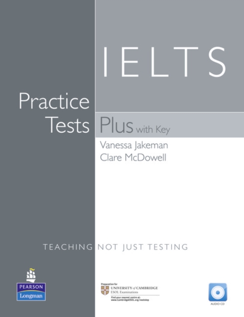 Practice Tests Plus IELTS With Key & CD Pack, Mixed media product Book