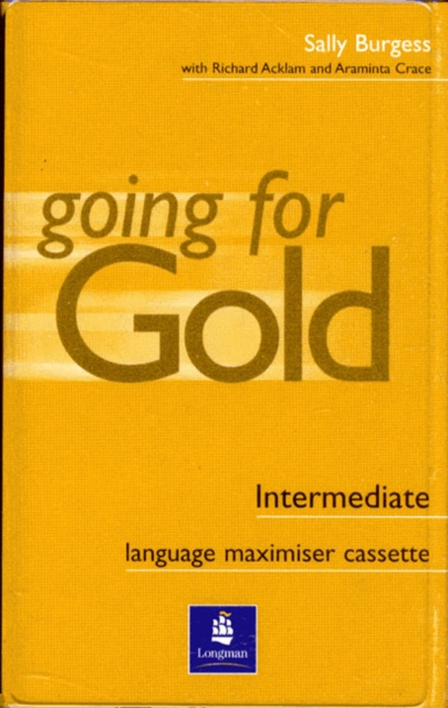 First Certificate Gold : Intermediate Language Maximiser Cassettes, Audio cassette Book