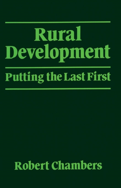 Rural Development : Putting the last first, Paperback / softback Book