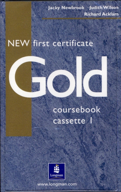 New First Certificate Gold Exam Maximiser Key & CD Pack, Audio cassette Book