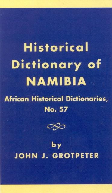Historical Dictionary of Namibia, Book Book
