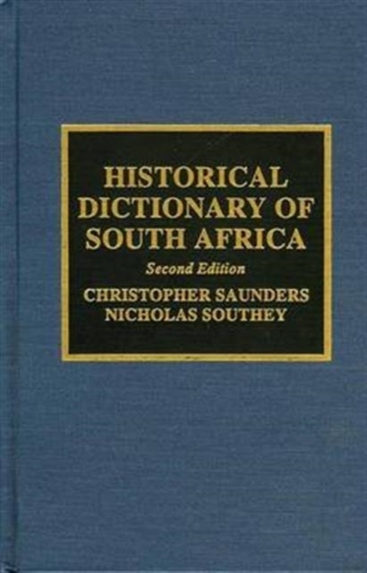 Historical Dictionary of South Africa, Book Book