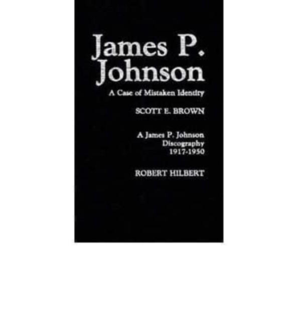 James P Johnson CB, Book Book