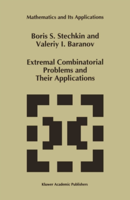 Extremal Combinatorial Problems and Their Applications, PDF eBook