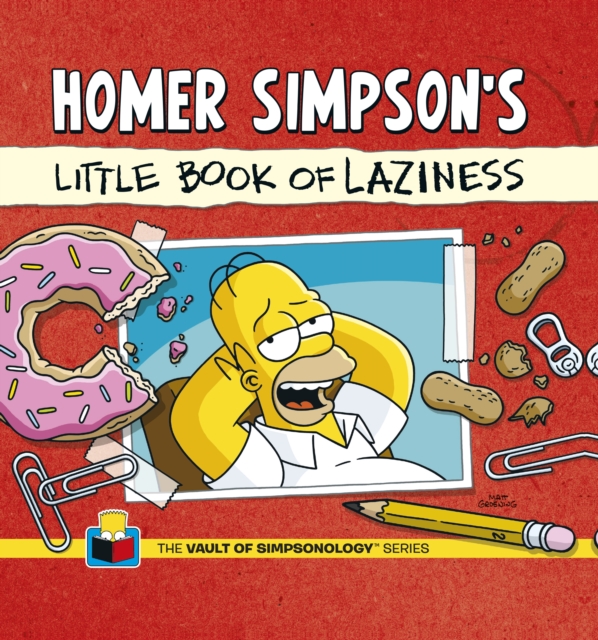 Homer Simpson's Little Book of Laziness, Hardback Book