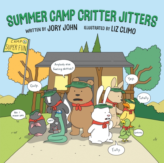 Summer Camp Critter Jitters, Hardback Book