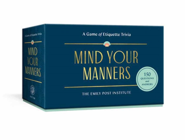 Mind Your Manners : A Game of Etiquette Trivia, Other printed item Book