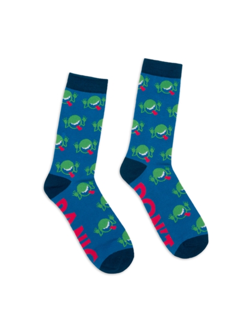 Hitchhiker's Guide the the Galaxy Socks - Large, ZY Book
