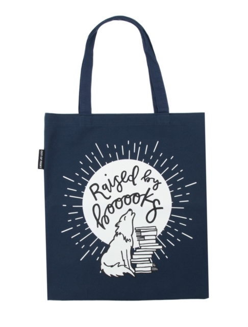 Raised by Books Tote Bag, ZL Book